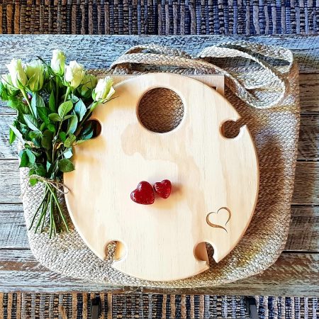 portable wine table